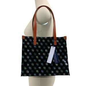 NWT Dooney Bourke IT Clear Medium Tote Black SOLD OUT